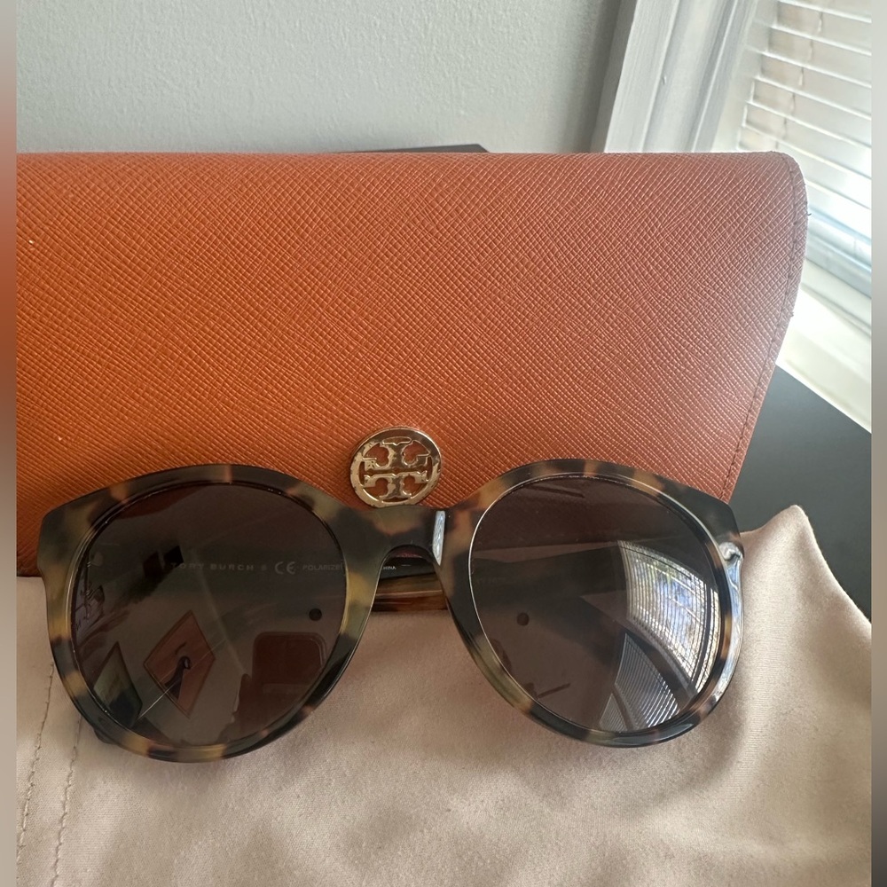Tory Burch Tortoise Sunglasses TY7079